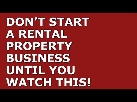 How to Start a Rental Property Business | Free Rental Property Business Plan Template Included