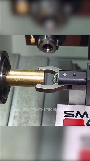 Smartlathe Bar puller manual vertical. #cnc #cnclathe #lathe