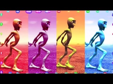 Dame Tu Cosita Alien Dance Party: Colorful Aliens & Cats Groove! 👽🐱
