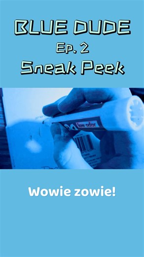 Blue Dude Ep. 5 Sneak Peek! #shorts #bluedude