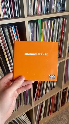 Frank Ocean - channel ORANGE (2012) #frankocean #oddfuture #cdcollector #cdcollection