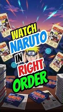 How to Watch Naruto + Movies in the Right Order (Quick Guide) #naruto #anime #narutoshippuden