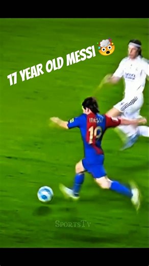 17 Year Old Lionel Messi 🤩