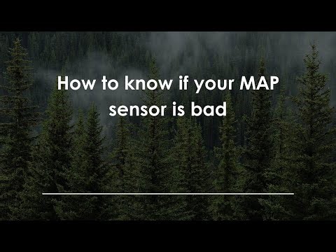 How to know if your MAP sensor is bad
