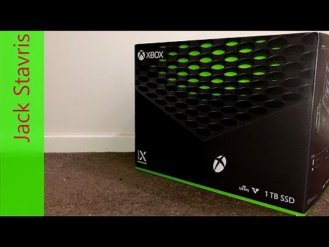 Unboxing & Setup: Microsoft Xbox Series X 1TB