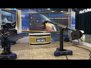 Telemetrics unveils new TeleScope robotic jib, an industry-first production jib on a robotic base.