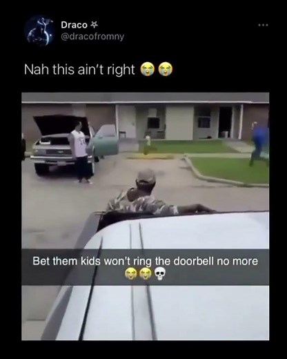 Man scares kids meme