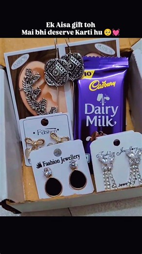 PMON Collections on Instagram: "The perfect little box of joy! 🎁✨ Treat your girlfriend, sister, or bestie to something special. Our custom gift hampers are packed with love—and a little something sweet! 😉💖 Jewelry and chocolate are always a winning combo! Message us to customise yours starting Rs 99 or 👇 Comment "DM" for the link of this hamper 🔗 #GiftForGirlfriend #RomanticGifts #GiftHamperLove #SpoilHer #CustomGifts #GiftIdeaForHer #MeeshoStore #madewit