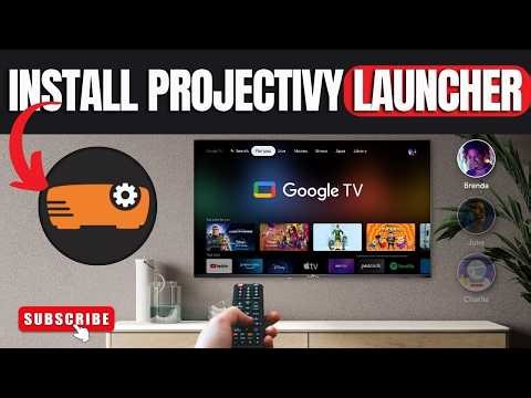 Google TV: How To Download and Install Projectivy App | Install Projectivy Launcher on Google TV!