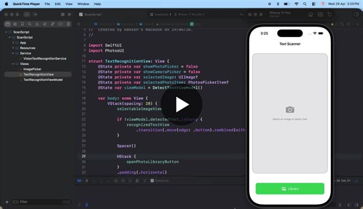 #iosdevelopment #swiftui #visionframework #ocr #mobiledevelopment #machinelearning #indiedev #cleanarchitecture #mvvm #appledeveloper | Rakesh Kumar