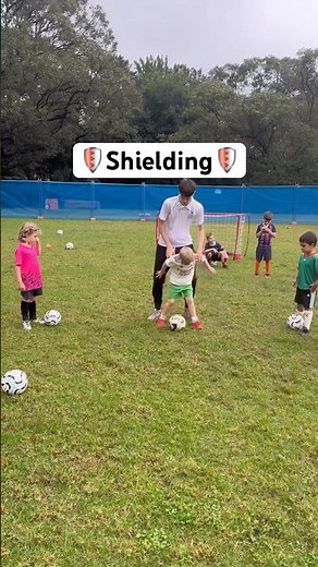 STOP Giving The Ball Away! 🛑 Shielding Drill For Kids🛡️🛡️