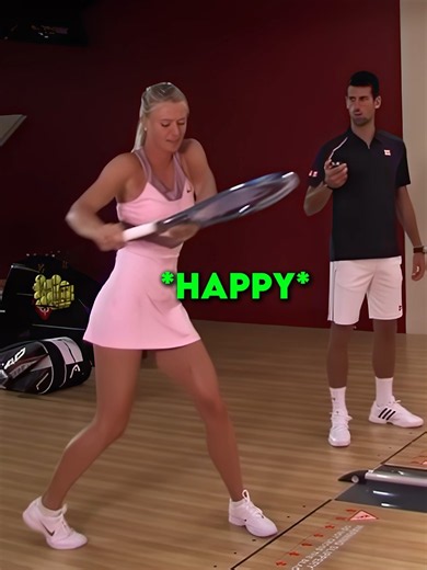 Djokovic vs Sharapova Bowling 😂 #tennis #shorts