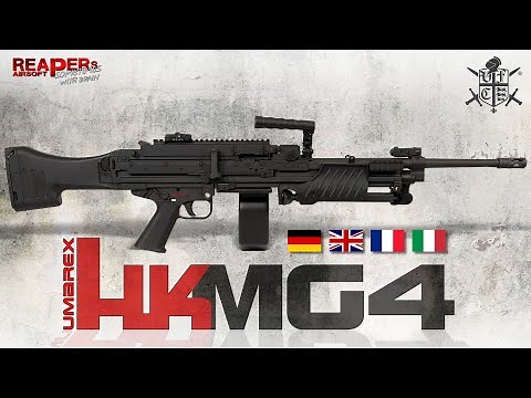 [Special] VFC/Umarex HK MG4 AEG (6mm BB Softair with Mosfet) - EN Subtitles