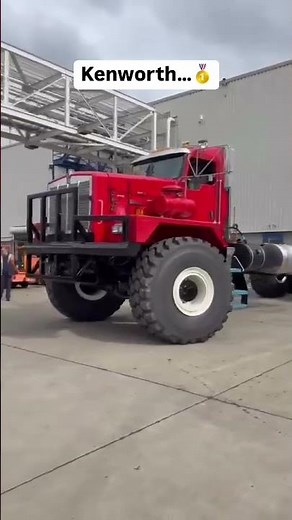 The Kenworth C540 is a rare and specialized off-highway truck