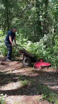 Vintage Powerhouse: 1956 Gravely Tractor in Action!