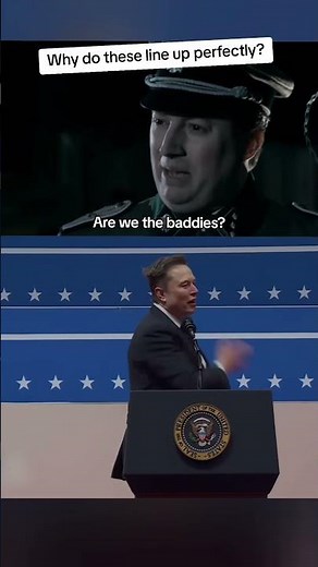 Are we the baddies? Mitchell and Webb & Elon Musk. #satire #upvsdown #politics
