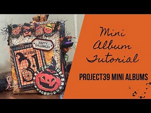 Easy but FaBOOlous Halloween Mini Album Tutorial using Country Craft Creations Little Monsters Paper