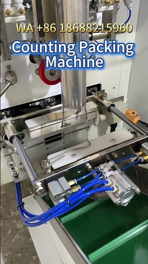Fully automatic counting packing machine for small hardware items like accessories, nuts, and nails.