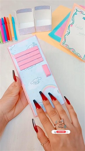 DIY Mini Fridge Pencil Case ✨💗 | Cute Kawaii School Supplies Organizer 🎀