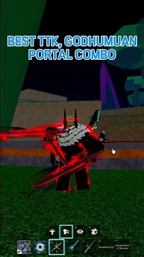 BEST PORTAL, TTK AND GODHUMAN COMBO IN BLOX FRUITS! CHECK OUT FULL VIDEO BELOW!