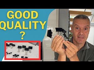 Good Quality? - Binder Clips Paper Clamps Assorted Size Review