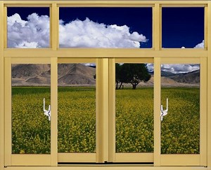 [Hot Item] Aluminium Sliding Window Mosquito Net, 45 Kgs Each Sash 6063 Alloy