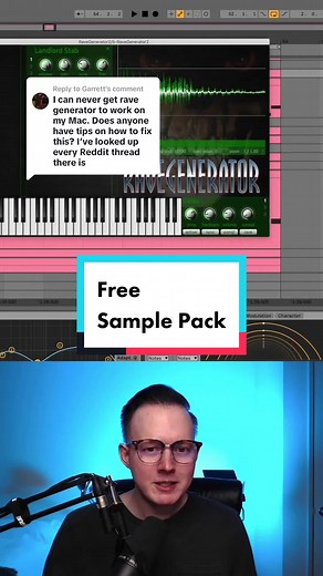 Replying to @Garrett free rave stab sample pack on my site #samsmyers