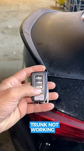 29K views · 1K reactions | Lexus / Toyota Trunk Not Opening Easy Solution and Fix #trunk #not #opening #solution #lexus #toyota | Abdullah auto electrician | Facebook