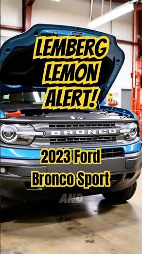 Top 3 Problems with the 2023 Ford Bronco Sport #fordbronco #bronco #legaltips