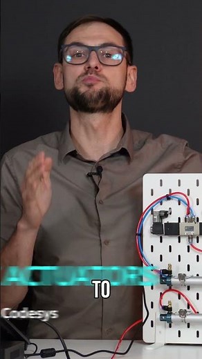 CODESYS: Programming Pneumatic Actuators on Finder-Opta #shorts