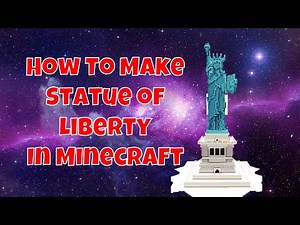 How to make Statue of Liberty in Minecraft
