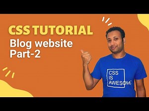 css full course bangla tutorial 68 : Project 5 | Blog website part-2