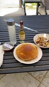 1M views · 36K reactions | A Sunday kind of love 丹 Post workout brunch with zero chance of survival as I sing in let’s that don’t exist. Buffalo sirloin with eggs Pancakes with the Teremana magic maple syrup. Enjoy your Sunday and your cheat meals, my friends 酪 | Dwayne The Rock Johnson | Facebook