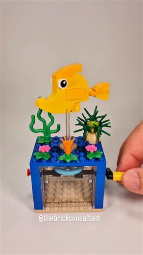 Steve Guinness on Instagram: "Using the mechanism techniques in my LEGO ideas Inventor kit, you can add movement to anything. Here, I've used some LEGO creator sea creatures and bought them to life. Please support my Inventor Kit on LEGO Ideas. #lego #LEGOideas #Inventor #fish #sea #fun"