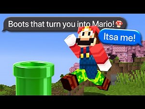 We Coded your Terrible Boot Ideas into Minecraft (NOW FIGHT)