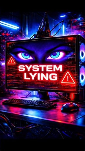 My Computer Just Lied To Me… 😳#viral#computerspeaks #tech#techshorts #pc #ai