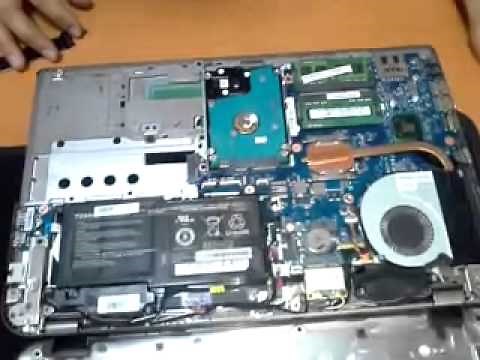 How to disassemble TOSHIBA P50+SSD hdd replacement- Milad Ghaddar