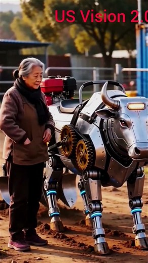A Robot Wolf You Can Carry in a Bag! 😮The Coolest AI Robot You'll