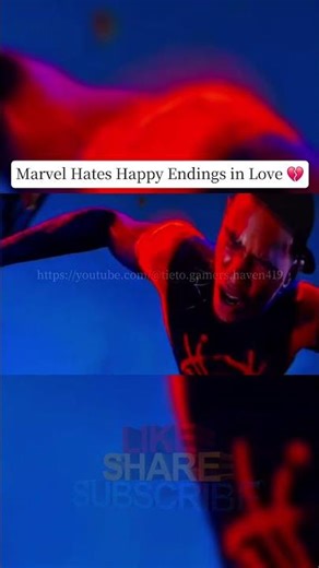 Marvel Hates Happy Endings in Love 💔#shorts