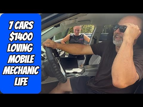 Mobile Mechanics MIND-BLOWING $1400 Day Fixing 7 Cars!