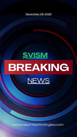 #VisiumTechnologies $VISM has entered the $1.3 trillion artificial intelligence market