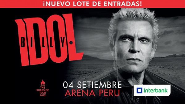 1.2K views · 76 reactions | ¡BILLY IDOL en Lima este 4 de Setiembre en Arena Perú! Entradas disponibles en todas las zonas Consigue tu entrada en Teleticket (web y puntos de venta) Link de compra : https://teleticket.com.pe/billy-idol-2022 Precios: Campo A: s/401 Campo B: s/207 Tribuna: s/155 El aplastante ícono de una generación por primera vez cantando todos sus himnos: BILLY IDOL en Lima Es una experiencia Move Concerts | Move Concerts Perú | Facebook