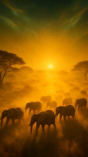 12K views · 3.1K reactions | THE MAGIC OF ELEPHANTS ✨ ✨ The Elephant is not just an animal, it’s a mirror of love, memory, and family. They mourn, they create, they dream… reminding us that true intelligence is compassion.  #Elephant #Savannah #Sacred #Animal #Compassion #Elephants #Nature | Eric Montross | Facebook