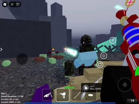 How to find the M1897 in Roblox defend base from zombies