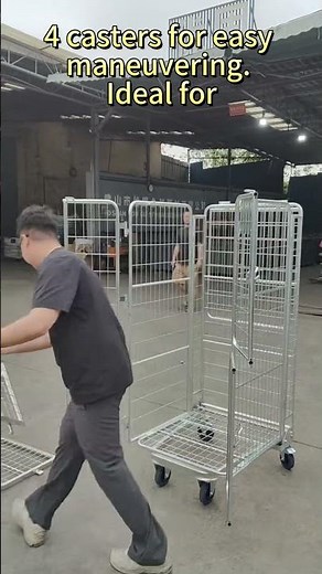 U-Shaped Logistics Roll Cage Trolleys: Industrial-Grade Efficiency for Global Warehousing