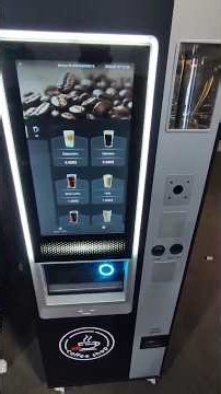 Configurando limpeza automática máquina de café 7N #vendingmachine #coffee #vendingbusiness