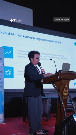 TLab - PT. Teknologi Kode Indonesia on Instagram: "TLab had the opportunity to collaborate with GDG Jogja at DevFest 2025. This time, Febry, Head of Mobile & IoT Section at TLab, shared insights on Building a Vision-Based App with Flutter and Gemini. Here’s a recap of the highlights from the event, enjoy! #DevFest2025 #Recap #TLabToday"