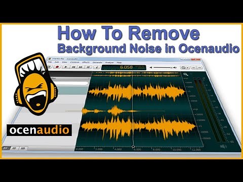 How To Remove Background Noise in Ocenaudio | Background Noise Removal Software