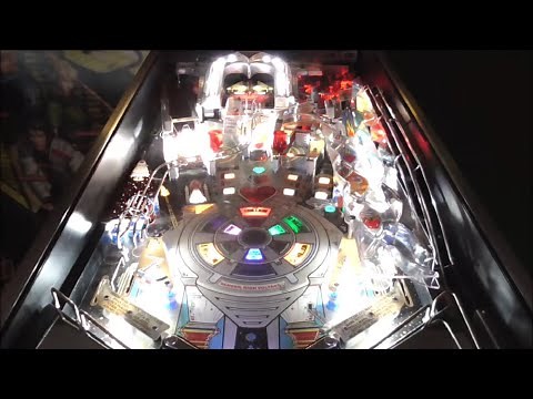 Installing LED's & Brand New Ramps On A Williams Bride Of Pinbot Pinball Machine! - Turned Out Nice
