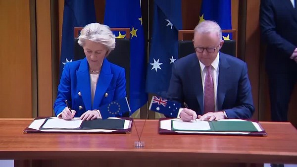 Australia and EU seal trade deal, seek to cut reliance on China for critical minerals